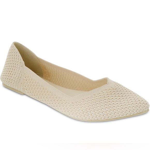 MIA Kerri Ballet Knit Flat Bone 9 - Picture 1 of 7